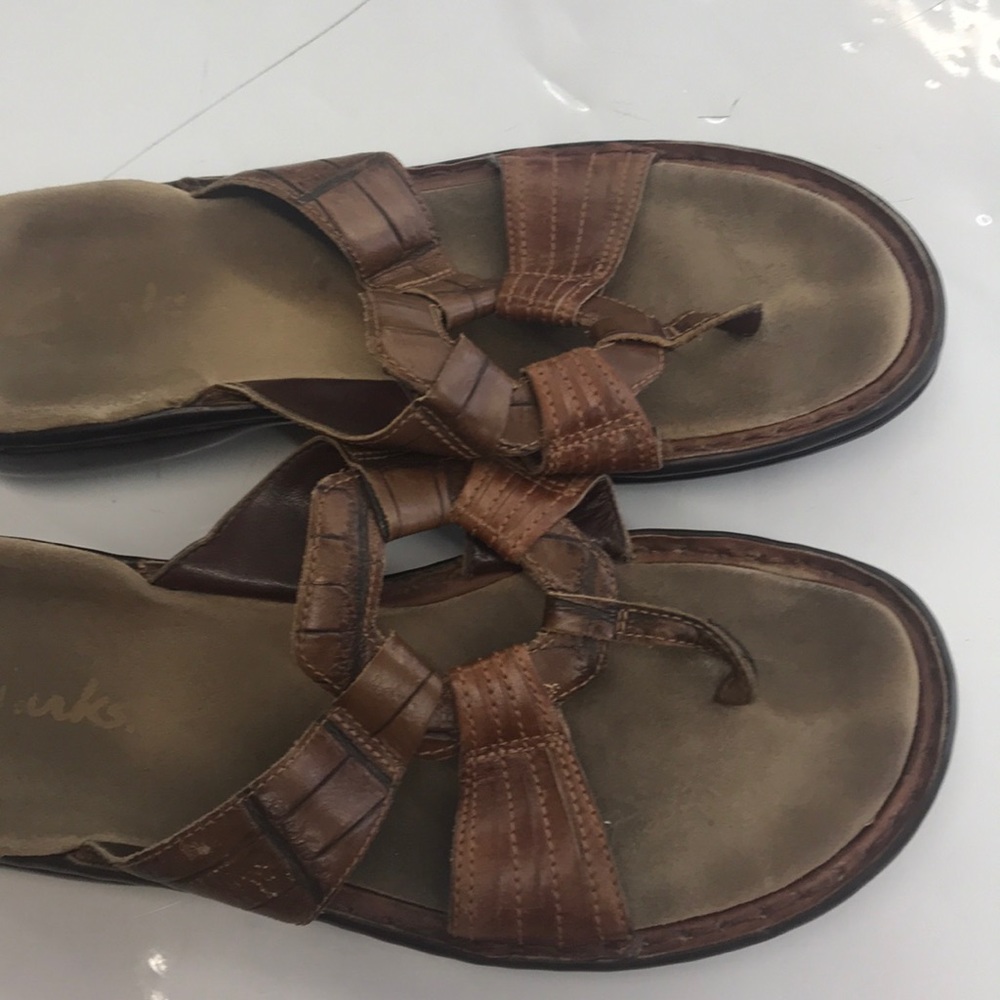Women’s Clarks sandals size 9 Brown - Picture 3 of 7